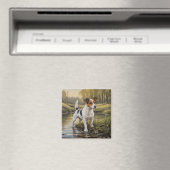 Jack Russell Terrier Magnet (In Situ (Geschirrspüler))