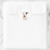 Jack Russell Terrier Mama 2 Runder Aufkleber (Tasche)