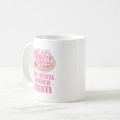 Jack-Russell-Terrier-Mama-Hundezucht-Geschenk Kaffeetasse (Vorderseite Links)
