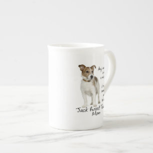Jack-Russell-Terrier-Mama-Tasse Porzellantasse