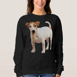 Jack Russell Terrier Mama Vater Damen Männer Kinde Sweatshirt