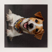 Jack Russell Terrier Nationalismus Puzzle (Horizontal)
