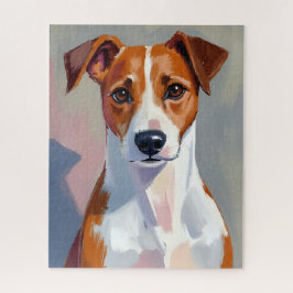Jack Russell Terrier Painting Dog Pet Puzzle