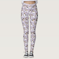 Jack Russell Terrier Paws and Bones Leggings