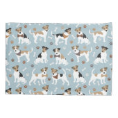 Jack Russell Terrier Paws and Bones Pillow Case Kissenbezug (Rückseite)