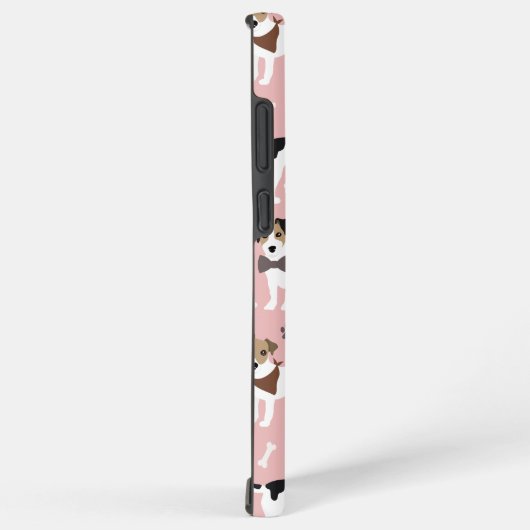 Jack Russell Terrier Paws and Bones Samsung Galaxy Hülle (Rechte Seite)