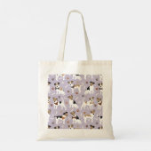 Jack Russell Terrier Paws and Bones Tote Bag Tragetasche (Rückseite)