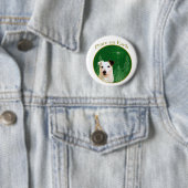 Jack Russell Terrier Peace Button (Beispiel)