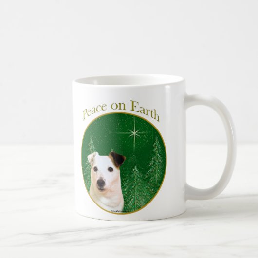 Jack Russell Terrier Peace Kaffeetasse (Rechts)