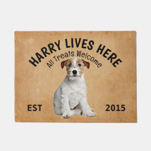 Jack Russell Terrier Personalisiert Dog Lover Door Fußmatte