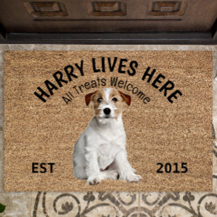Jack Russell Terrier Personalisiert Dog Lover Door Fußmatte