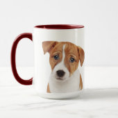Jack Russell Terrier Personalized Mug Tasse (Links)