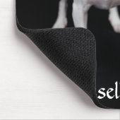 Jack Russell Terrier Portrait Mousepad (Ecke)