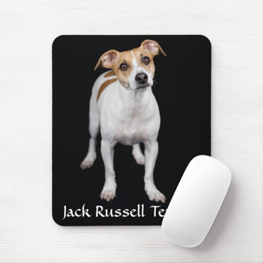 Jack Russell Terrier Portrait Mousepad (Mit Mouse)