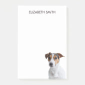 Jack Russell Terrier Post-it Klebezettel (Vorderseite)