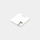 Jack Russell Terrier Post-it Klebezettel (angewinkelt)