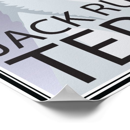 Jack Russell Terrier Poster (Ecke)