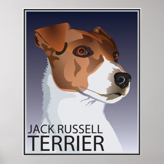Jack Russell Terrier Poster (Vorne)