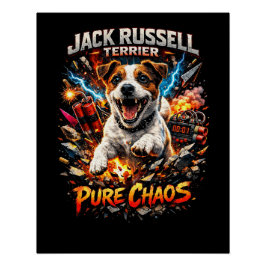 Jack Russell Terrier Poster