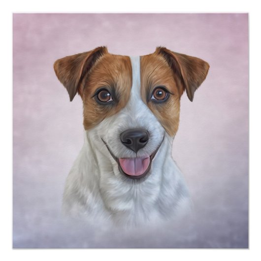 Jack Russell Terrier Poster (Vorderseite)