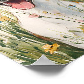 Jack Russell Terrier Poster - Niedlicher Hund Wand (Ecke)