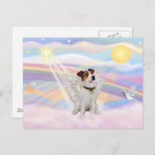 Jack Russell Terrier Postkarte (Vorne/Hinten)