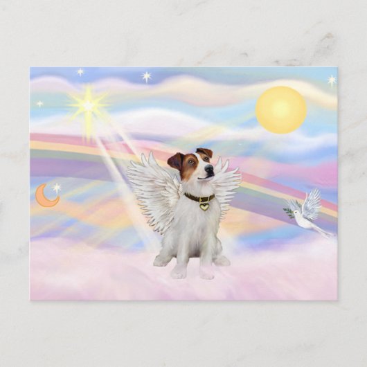 Jack Russell Terrier Postkarte (Vorderseite)