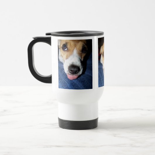 Jack Russell Terrier Puppy Dog Tasse (Links)
