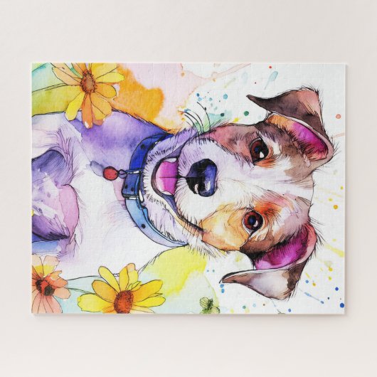 Jack Russell Terrier Puzzle (Horizontal)