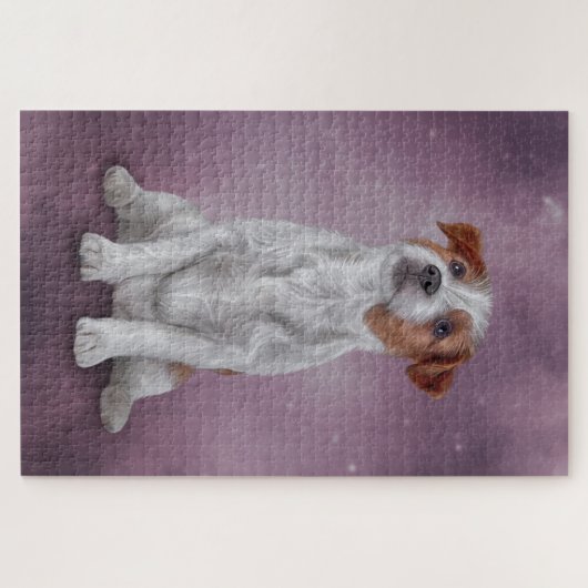 Jack-Russell-Terrier Puzzle (Horizontal)