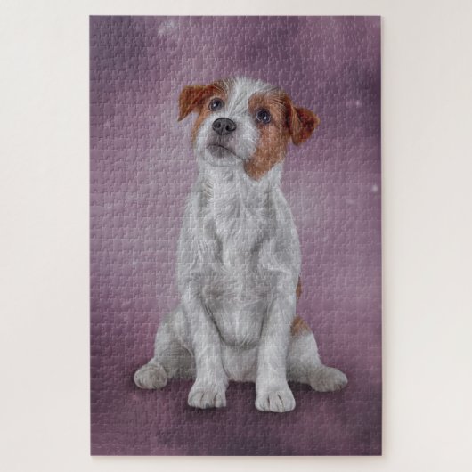 Jack-Russell-Terrier Puzzle (Vertikal)