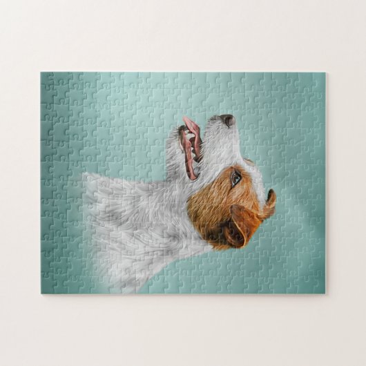 Jack Russell Terrier Puzzle (Horizontal)