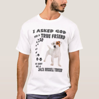 Jack Russell Terrier Quote Mama, Parson Dog Vater T-Shirt