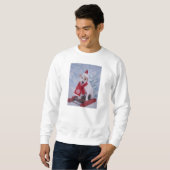 Jack-Russell-Terrier - Sankt Helfer Sweatshirt (Vorne ganz)