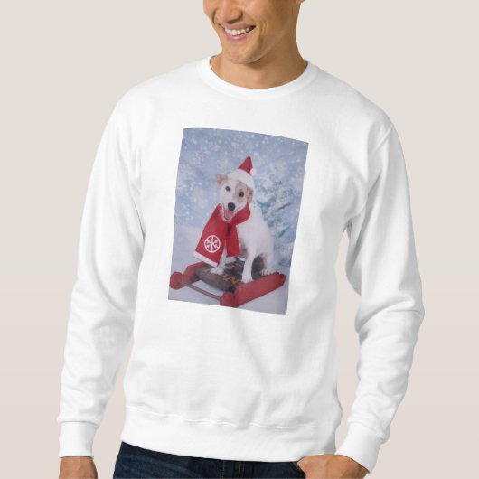 Jack-Russell-Terrier - Sankt Helfer Sweatshirt (Vorderseite)
