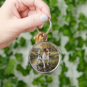 Jack Russell Terrier Schlüsselanhänger (Hand)