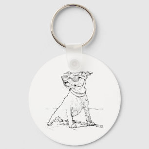 Jack Russell Terrier  Schlüsselanhänger