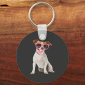 Jack Russell Terrier Schlüsselanhänger (Vorderseite)