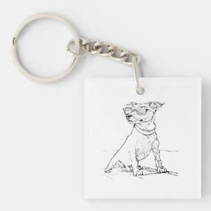 Jack Russell Terrier  Schlüsselanhänger