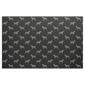 Jack-Russell-Terrier-Silhouette-Muster Stoff (Fat Quarter (45,7 x 55,9 cm))