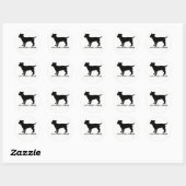 Jack Russell Terrier Sticker (Blatt)