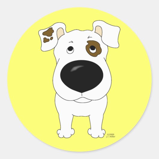 Jack Russell Terrier Stickers (Vorderseite)