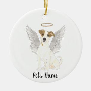 Jack Russell Terrier Sympathie-Gedenkstätte Keramik Ornament