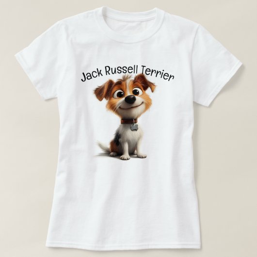 Jack Russell Terrier T-Shirt (Design vorne)