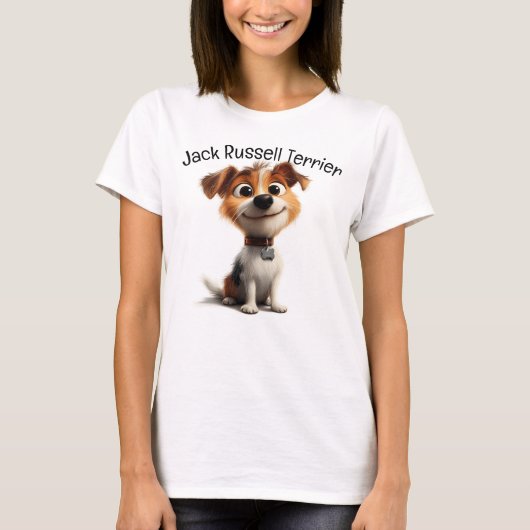 Jack Russell Terrier T-Shirt (Vorderseite)