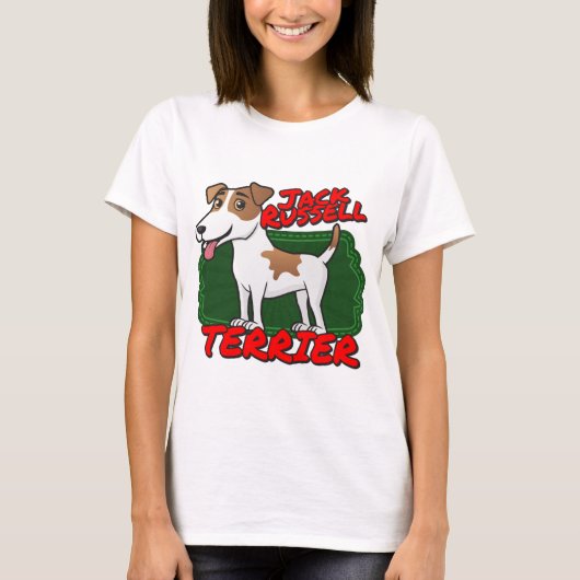 Jack-Russell-Terrier T-Shirt (Vorderseite)