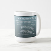 Jack-Russell-Terrier-Tasse Kaffeetasse (VorderseiteRechts)