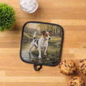 Jack Russell Terrier Topflappen (Oben Unten)