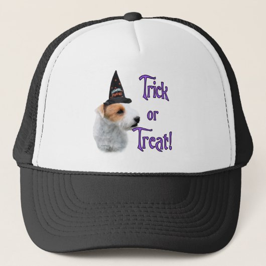 Jack Russell Terrier Trick Truckerkappe (Vorderseite)