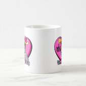 Jack Russell Terrier Valentines Kaffeetasse (Mittel)